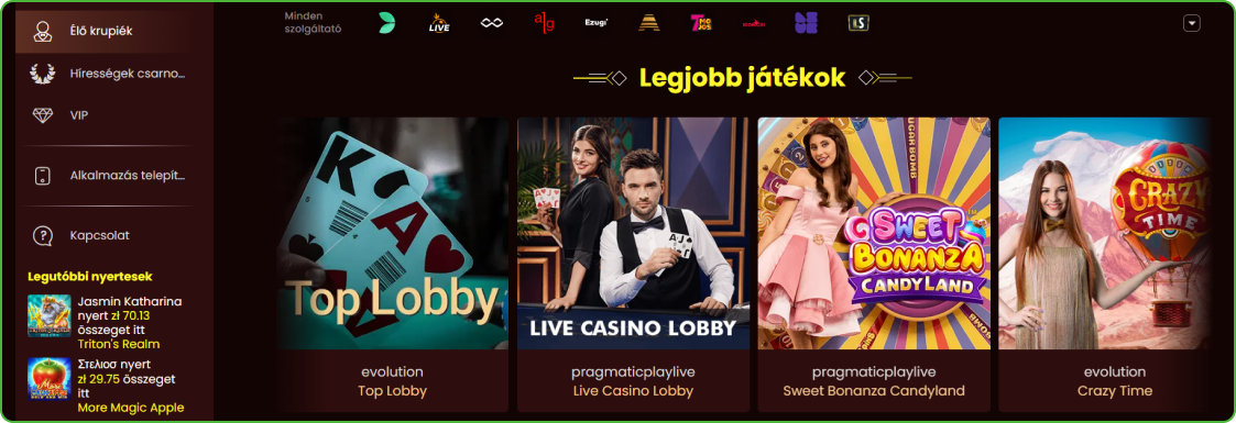 Dragon Slots kaszinó platform Dragon Slots kaszinó platform